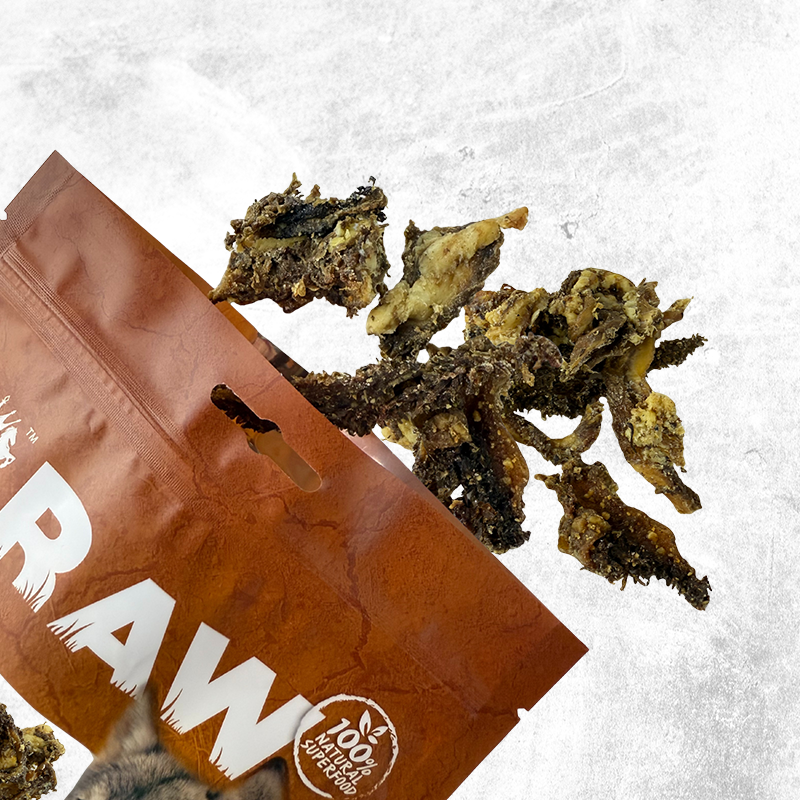Dried Green Tripe Dog Treats