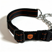 Front angle image of Strong martingale dog collar for dog training