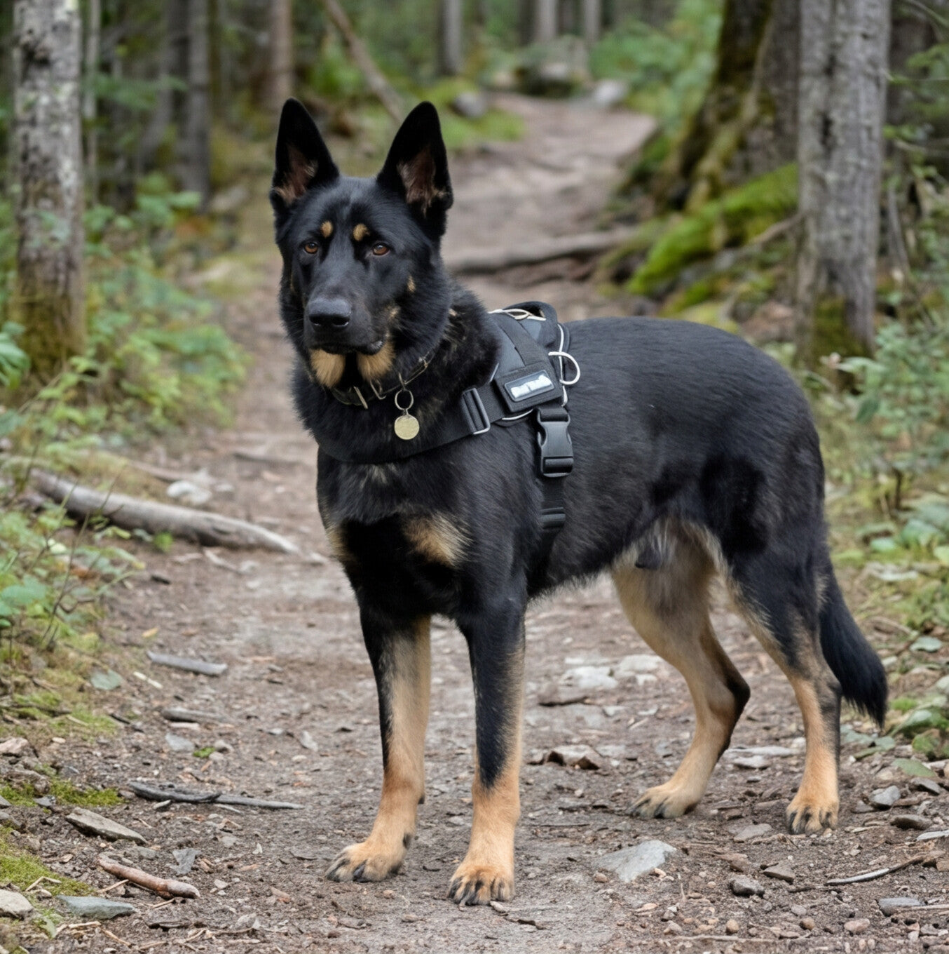 Quick Fit Dog Harness - Black