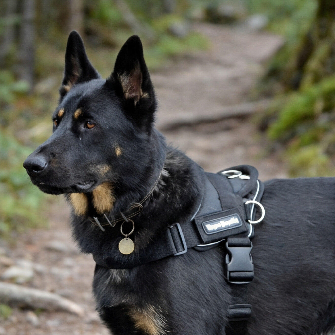 Quick Fit Dog Harness - Black