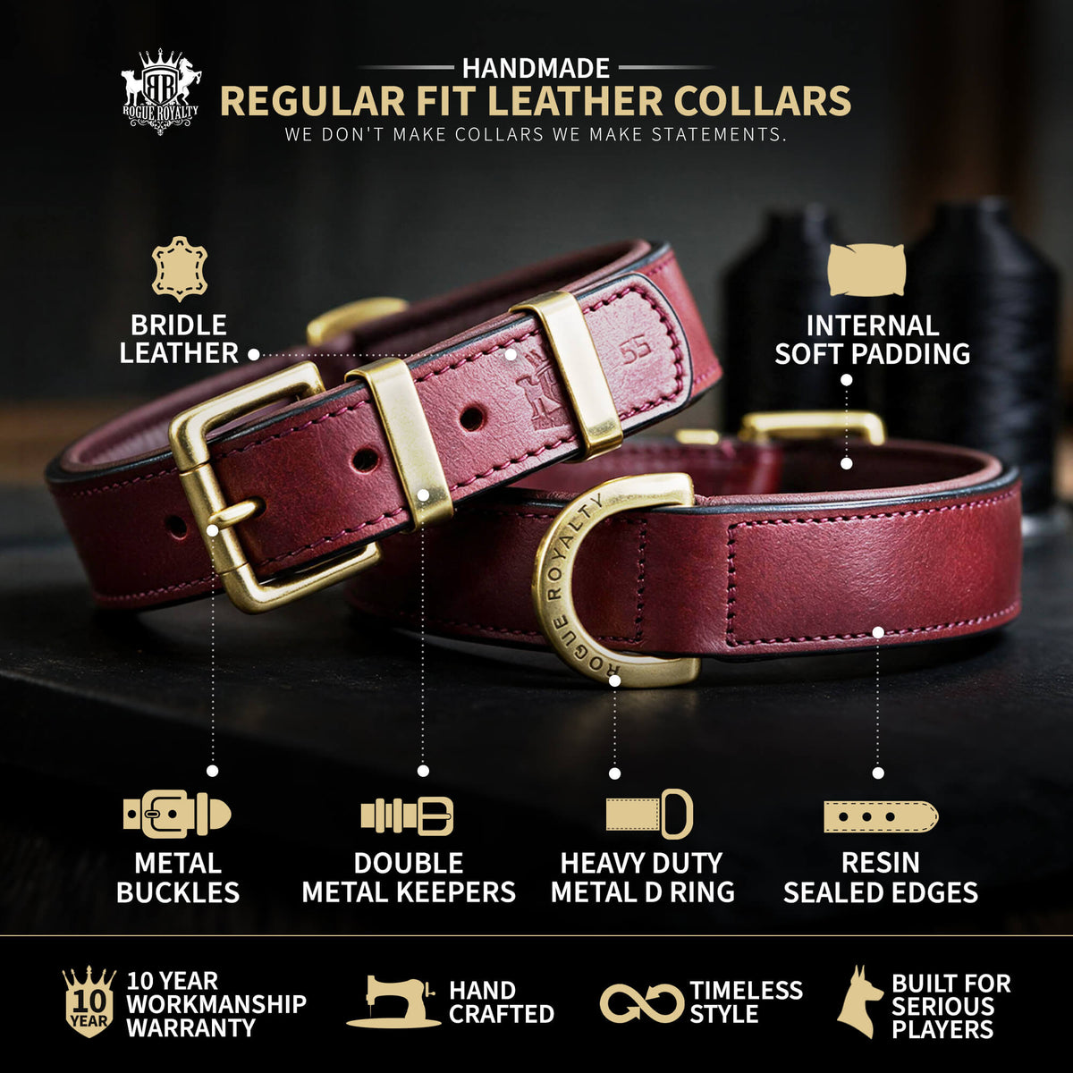 Regular Fit Dog Collars