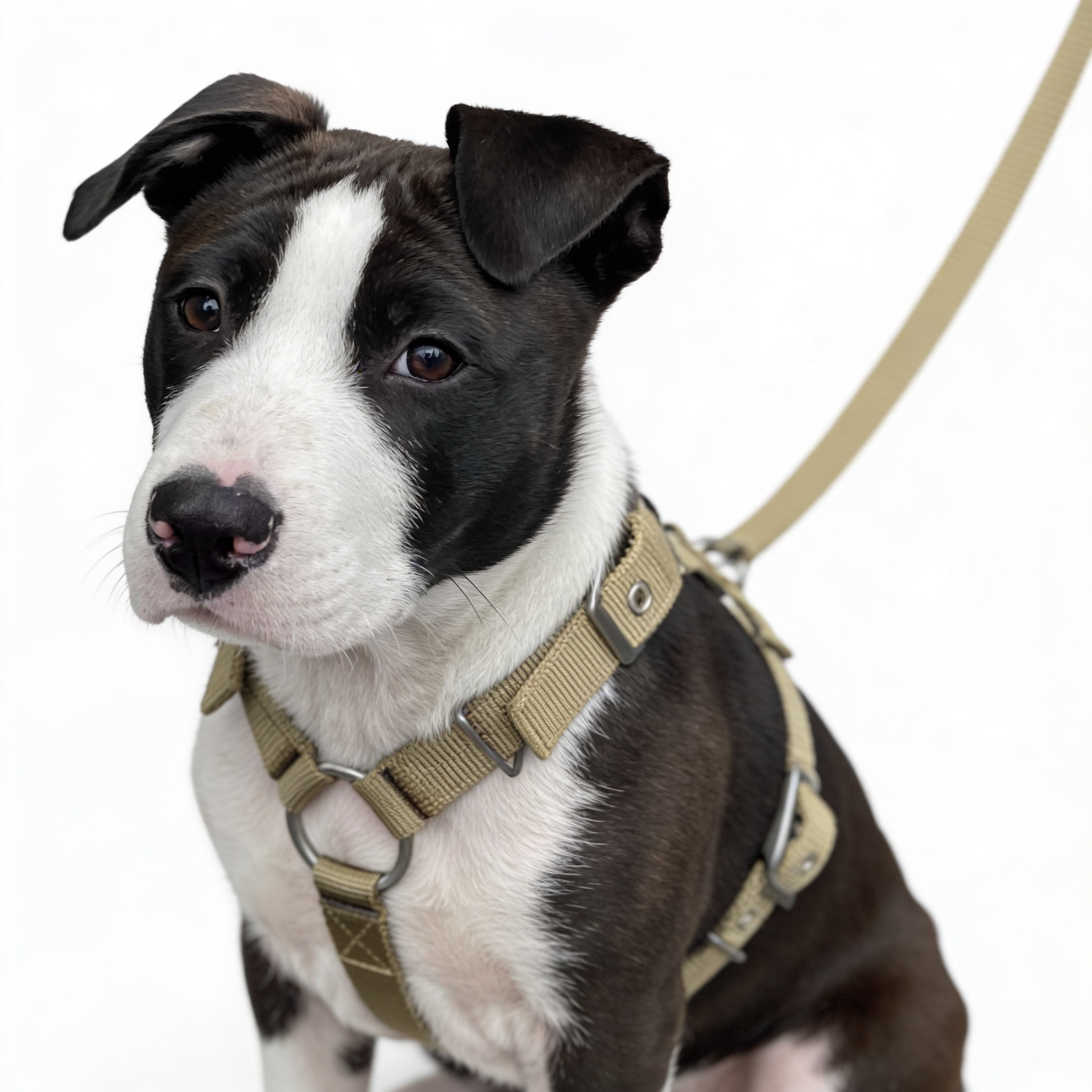SUPATUFF Dog Harness Desert Wolf Color Slim Fit Size