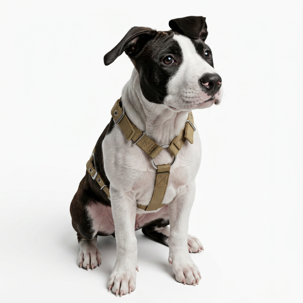 SUPATUFF Dog Harness Desert Wolf Color Slim Fit Size