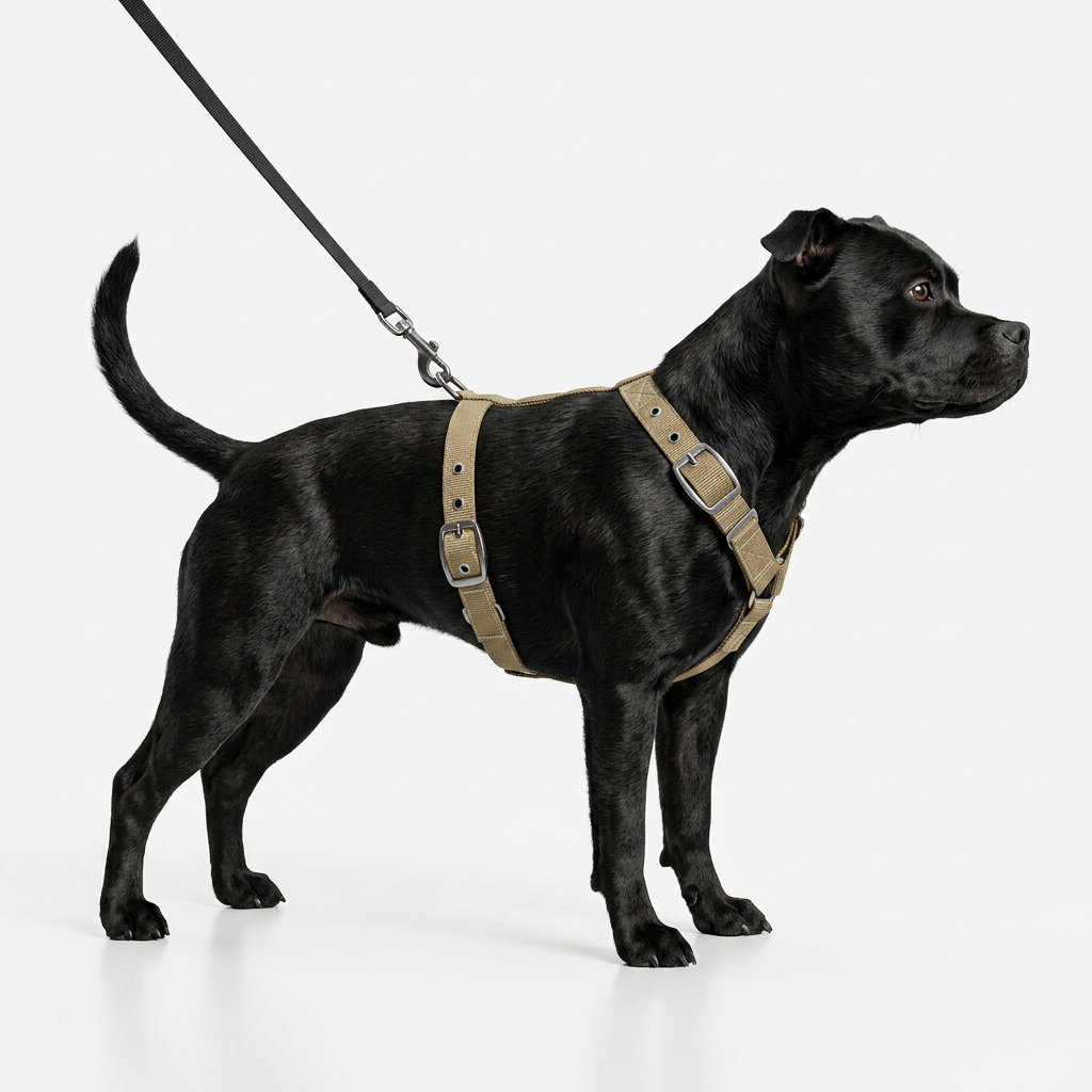 SUPATUFF Dog Harness Desert Wolf Color Slim Fit Size